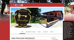 Desktop Screenshot of bedandbreakfastprivilege.com